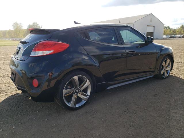 KMHTC6AE9FU217724 - 2015 HYUNDAI VELOSTER TURBO BLACK photo 3