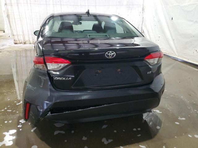 5YFEPMAE2MP235529 - 2021 TOYOTA COROLLA LE შავი ფოტო 6