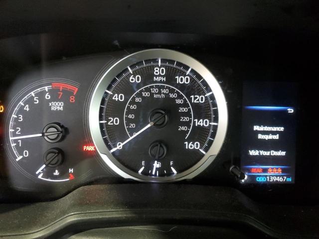 5YFEPMAE2MP235529 - 2021 TOYOTA COROLLA LE შავი ფოტო 9