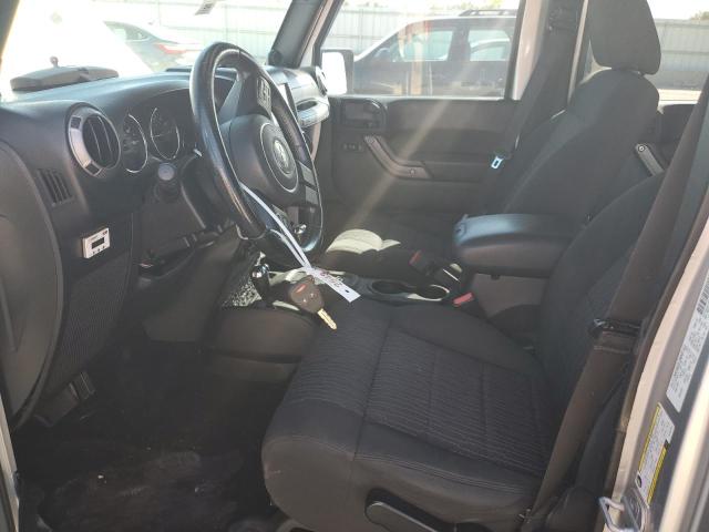 1C4BJWDG6CL281787 - 2012 JEEP WRANGLER U SPORT Сріблястий фото 7