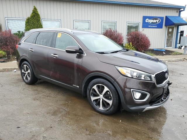 5XYPHDA55JG365195 - 2018 KIA SORENTO EX 棕色 照片 4