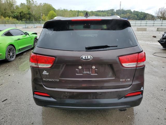 5XYPHDA55JG365195 - 2018 KIA SORENTO EX 棕色 照片 6
