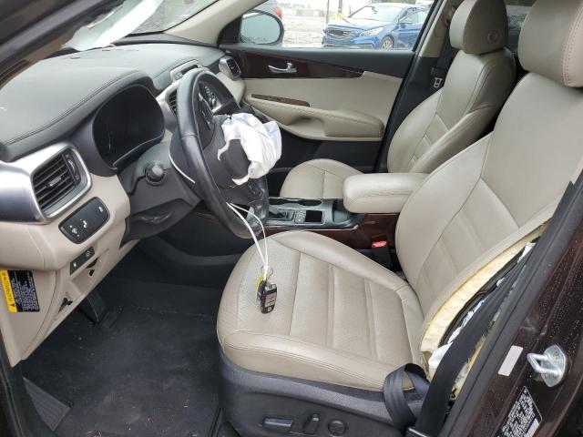 5XYPHDA55JG365195 - 2018 KIA SORENTO EX 棕色 照片 7