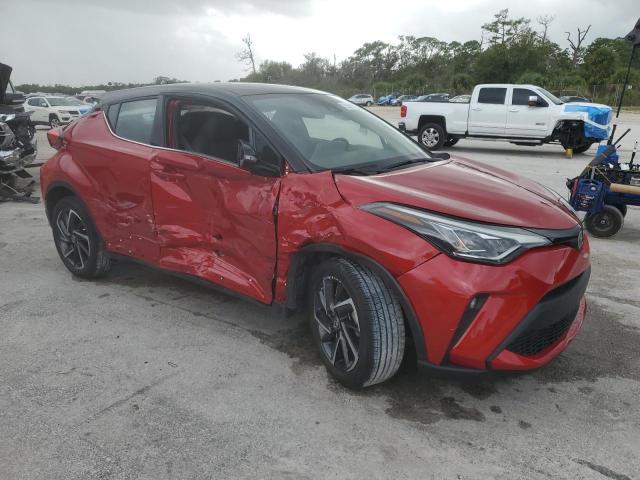 NMTKHMBX9NR142014 - 2022 TOYOTA C-HR XLE 红色 照片 4