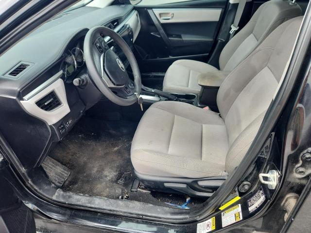 5YFBURHE7FP363511 - 2015 TOYOTA COROLLA L BLACK photo 7
