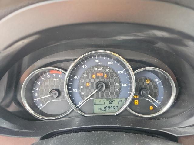 5YFBURHE7FP363511 - 2015 TOYOTA COROLLA L BLACK photo 9