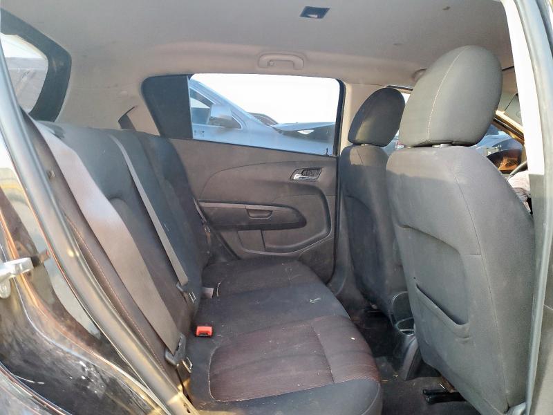 1G1JC6SH5D4228455 - 2013 CHEVROLET SONIC LT BLACK photo 10