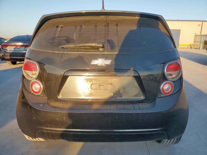 1G1JC6SH5D4228455 - 2013 CHEVROLET SONIC LT BLACK photo 6