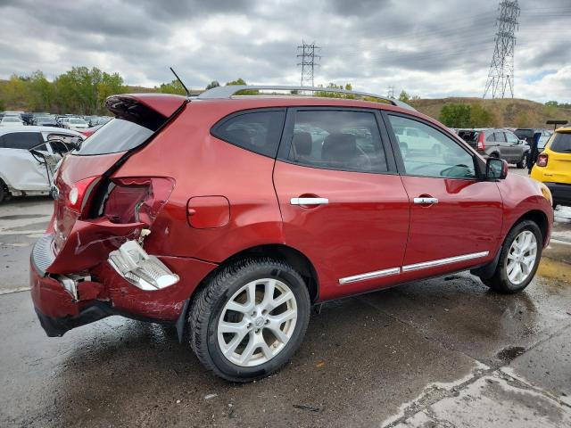 JN8AS5MV6CW405478 - 2012 NISSAN ROGUE S RED photo 3