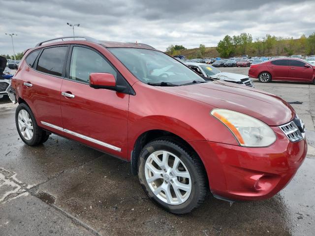 JN8AS5MV6CW405478 - 2012 NISSAN ROGUE S RED photo 4