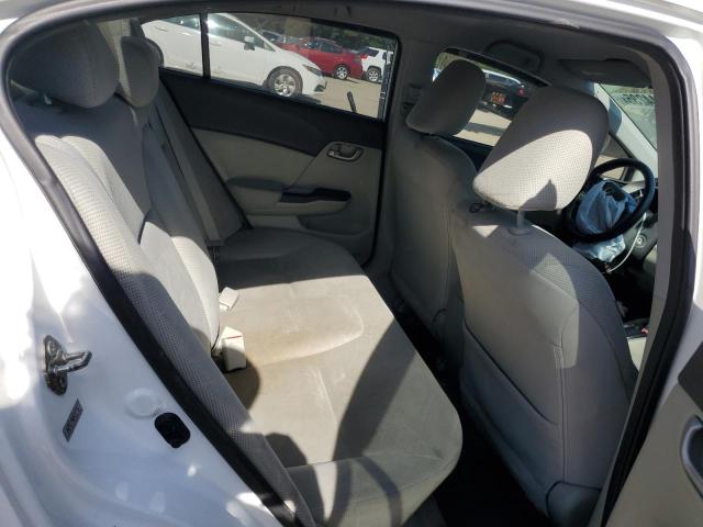 2HGFB2F58CH331736 - 2012 HONDA CIVIC LX WHITE photo 10