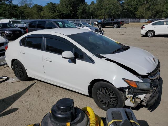 2HGFB2F58CH331736 - 2012 HONDA CIVIC LX WHITE photo 4