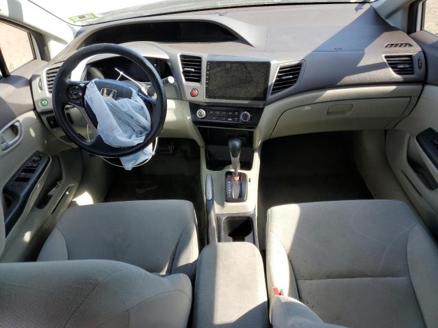 2HGFB2F58CH331736 - 2012 HONDA CIVIC LX WHITE photo 8