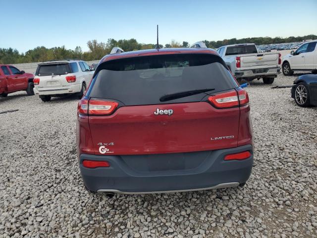 1C4PJMDB7GW206292 - 2016 JEEP CHEROKEE LIMITED RED photo 6