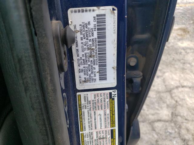 5Y2SL62864Z462389 - 2004 PONTIAC VIBE Mavi foto 12