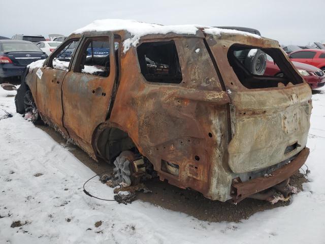 1FM5K7D89HGB79646 - 2017 FORD EXPLORER XLT დამწვარი ფოტო 2