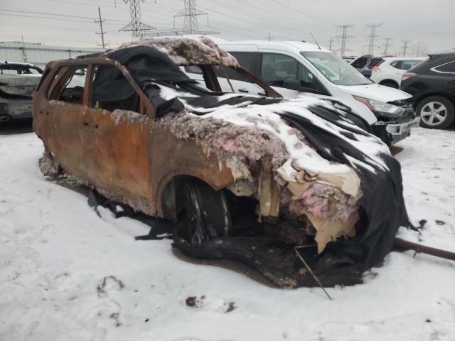 1FM5K7D89HGB79646 - 2017 FORD EXPLORER XLT დამწვარი ფოტო 4