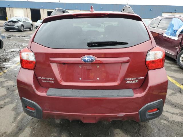 JF2GPADC2HH234854 - 2017 SUBARU CROSSTREK PREMIUM RED photo 6
