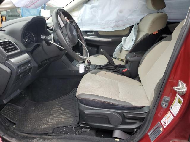 JF2GPADC2HH234854 - 2017 SUBARU CROSSTREK PREMIUM RED photo 7