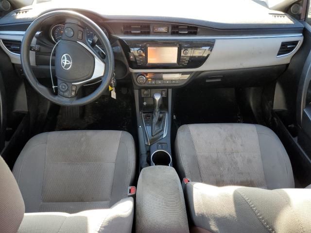 2T1BURHE0FC372938 - 2015 TOYOTA COROLLA L BLACK photo 8