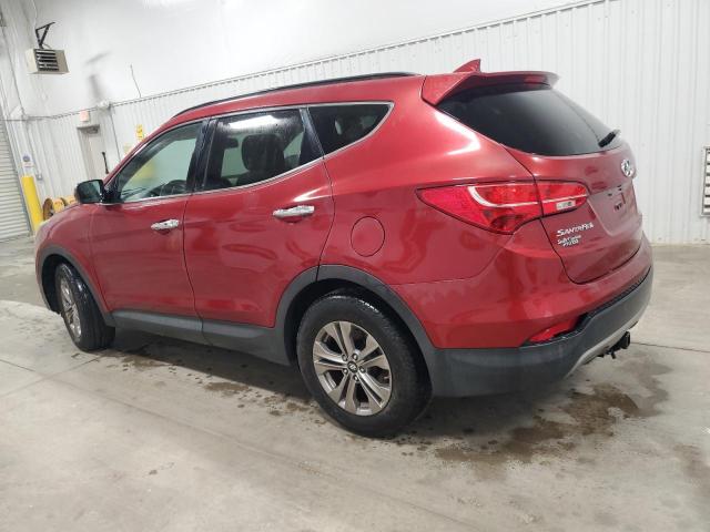 5XYZU3LB3GG333226 - 2016 HYUNDAI SANTA FE S RED photo 2