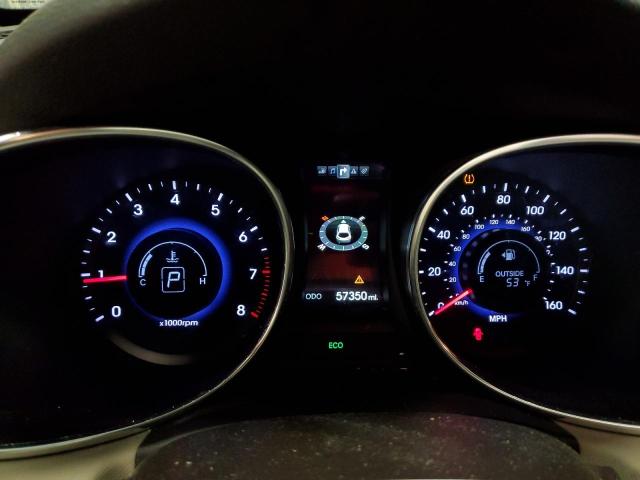 5XYZU3LB3GG333226 - 2016 HYUNDAI SANTA FE S RED photo 9