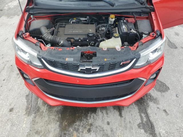 1G1JD5SB2K4137367 - 2019 CHEVROLET SONIC LT Kırmızı fotoğraf 11