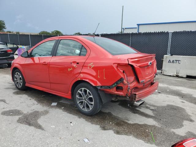 1G1JD5SB2K4137367 - 2019 CHEVROLET SONIC LT Kırmızı fotoğraf 2