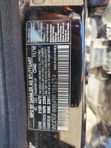 WDDGF8BBXBR156254 - 2011 MERCEDES-BENZ C 300 4MATIC BLACK photo 13