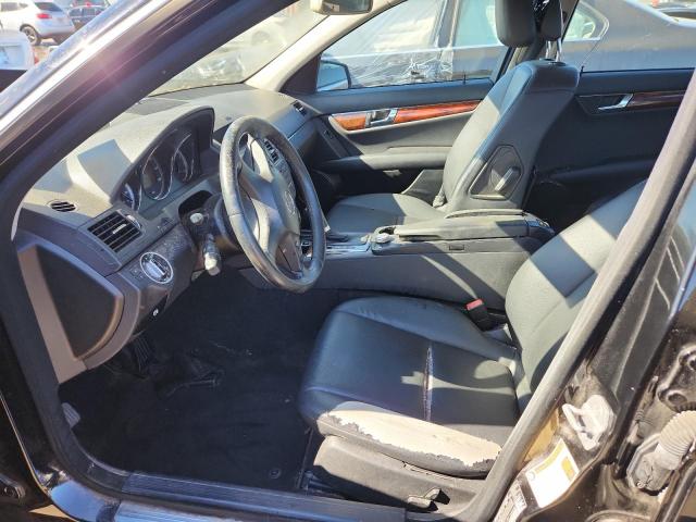 WDDGF8BBXBR156254 - 2011 MERCEDES-BENZ C 300 4MATIC BLACK photo 7