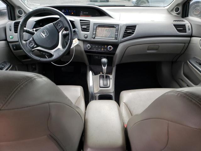 19XFB2F98CE317140 - 2012 HONDA CIVIC EXL ნაცრისფერი ფოტო 8