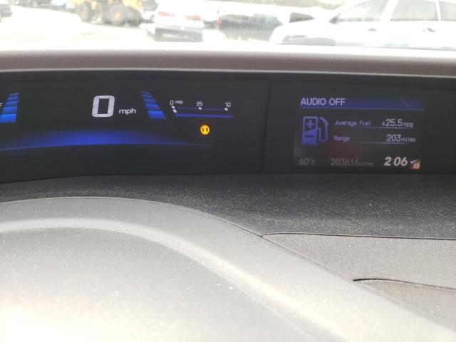 19XFB2F98CE317140 - 2012 HONDA CIVIC EXL ნაცრისფერი ფოტო 9