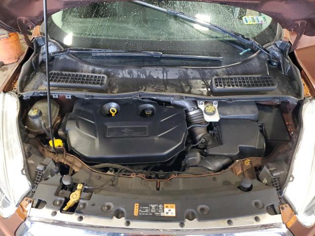 1FMCU9G93HUD48207 - 2017 FORD ESCAPE SE ORANGE photo 12