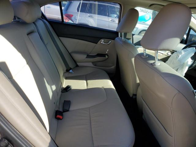 2HGFB2F97DH549462 - 2013 HONDA CIVIC EXL ყავისფერი ფოტო 10
