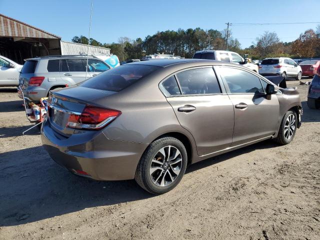 2HGFB2F97DH549462 - 2013 HONDA CIVIC EXL ყავისფერი ფოტო 3