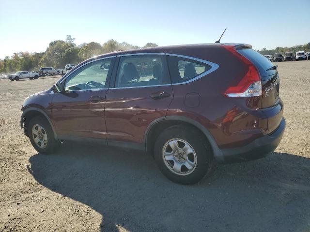 5J6RM4H31EL084864 - 2014 HONDA CR-V LX BURGUNDY photo 2