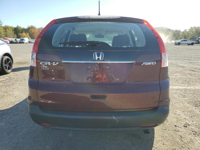 5J6RM4H31EL084864 - 2014 HONDA CR-V LX BURGUNDY photo 6