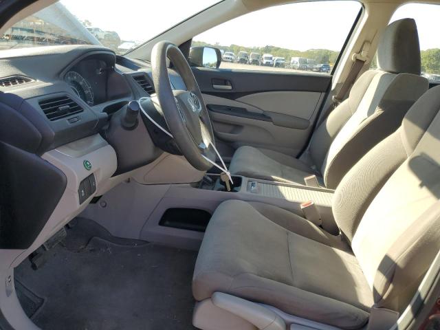 5J6RM4H31EL084864 - 2014 HONDA CR-V LX BURGUNDY photo 7