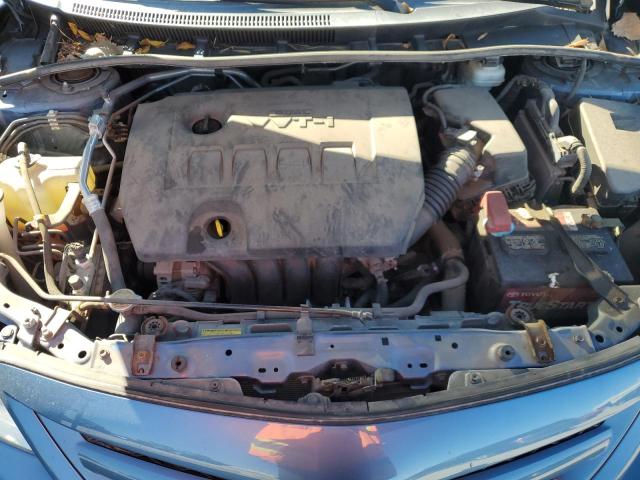 5YFBU4EEXDP185047 - 2013 TOYOTA COROLLA BASE 蓝色 照片 11