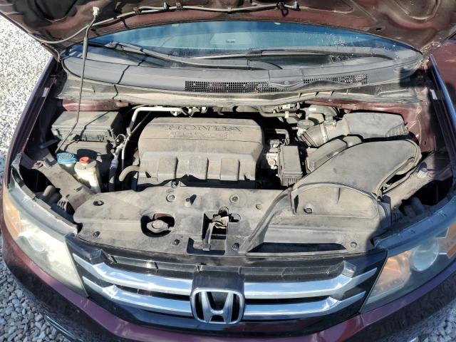 5FNRL5H66EB104747 - 2014 HONDA ODYSSEY EXL RED photo 12