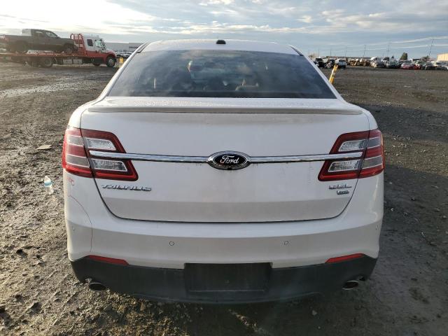 1FAHP2H85DG221276 - 2013 FORD TAURUS SEL WHITE photo 6