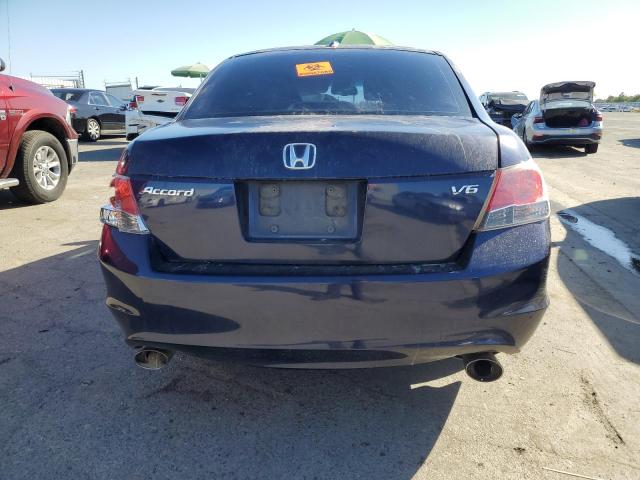 1HGCP36839A036152 - 2009 HONDA ACCORD EXL BLUE photo 6