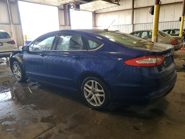1FA6P0HD5E5383625 - 2014 FORD FUSION SE ლურჯი ფოტო 2