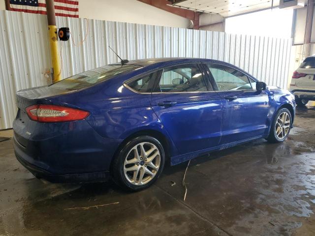 1FA6P0HD5E5383625 - 2014 FORD FUSION SE ლურჯი ფოტო 3