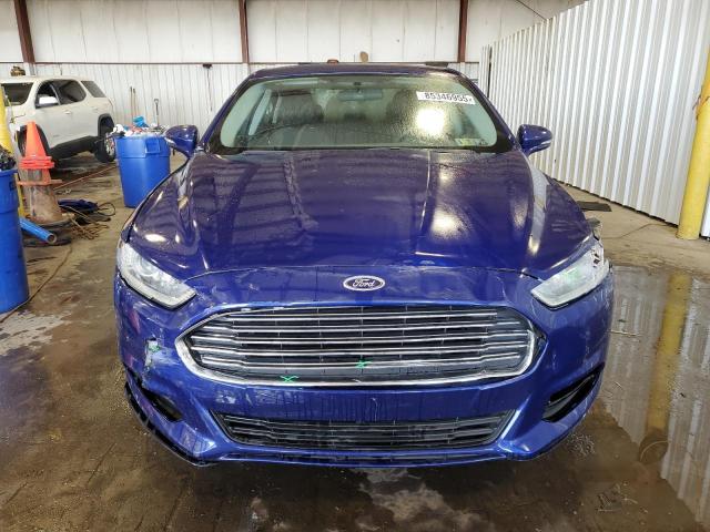 1FA6P0HD5E5383625 - 2014 FORD FUSION SE ლურჯი ფოტო 5