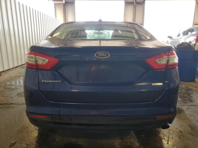 1FA6P0HD5E5383625 - 2014 FORD FUSION SE ლურჯი ფოტო 6