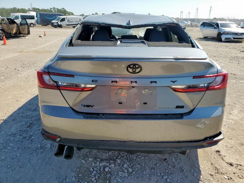 4T1DAACK4SU592978 - 2025 TOYOTA CAMRY XSE GRAY photo 6
