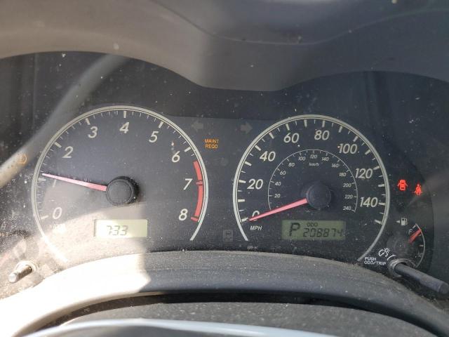 JTDBL40E49J023355 - 2009 TOYOTA COROLLA BASE SILVER photo 9