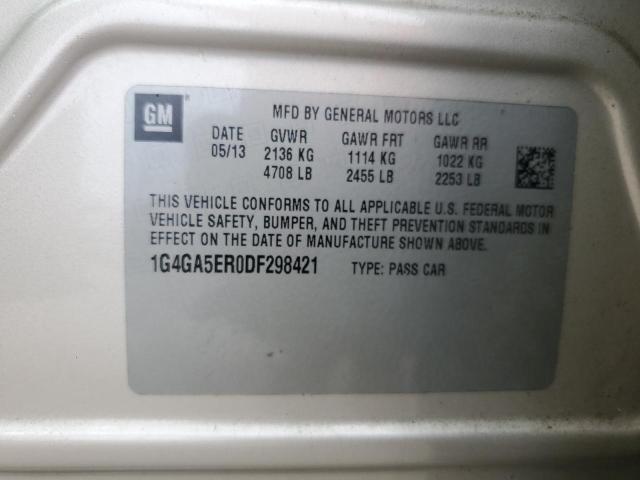 1G4GA5ER0DF298421 - 2013 BUICK LACROSSE Qəhvəyi foto 12