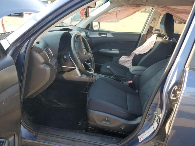 JF2SHADCXCH463525 - 2012 SUBARU FORESTER 2.5X PREMIUM Կապույտ լուսանկար 13